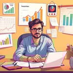 Establece rutinas para evaluar tus progresos económicos