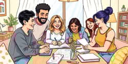 Incluye metas conjuntas con la familia o pareja