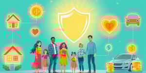 Integra seguros y protección financiera en el presupuesto