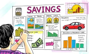 Fomenta hábitos de ahorro con metas visuales