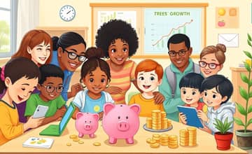 Fomenta hábitos financieros saludables desde la niñez