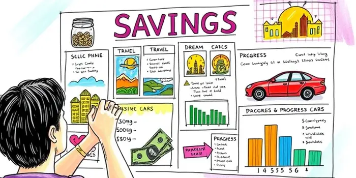 Fomenta hábitos de ahorro con metas visuales