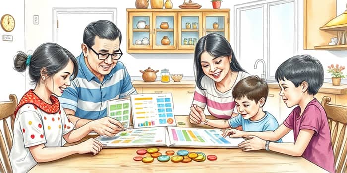 Enseña educación financiera en familia