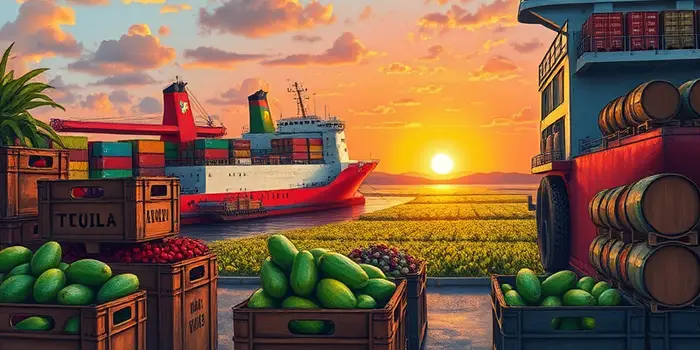 Exportaciones agrícolas impulsan la balanza comercial