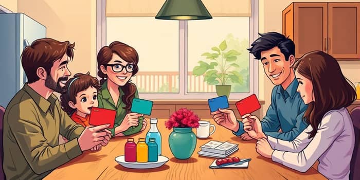 Personaliza límites para tarjetas familiares